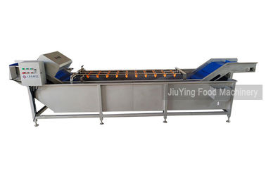 Custom Made Vegetable Fruit Washing Machine For Commercial / Cabbage Cleaning Equipment