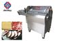 3.4 KW Automatic Frozen Meat Fish bacon Chopper , Meat Cutting Machine