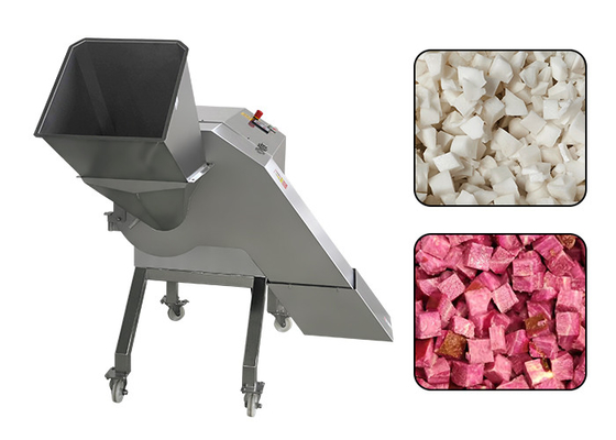 3D Ticari Meyve ve Sebze Doğrama Makinesi 3000KG / H