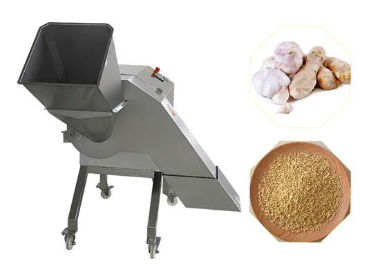 Paslanmaz Çelik Güzel Soğan Doğrama Makinesi 3000KG / H Havuç Sarımsak Kesici
