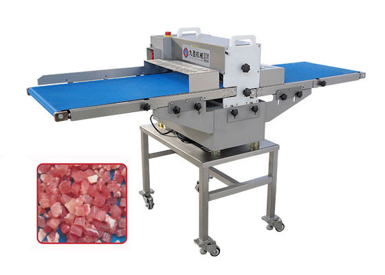 500 KG/H Endüstriyel Taze Et Tavuk Karaciğeri Küp Dicer Kesme Makinesi