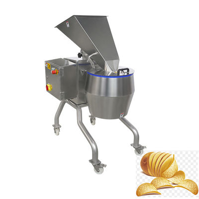 Değişken kesme kafaları ile yüksek hassasiyetli patates cipsi kesicisi ve parçalayıcı