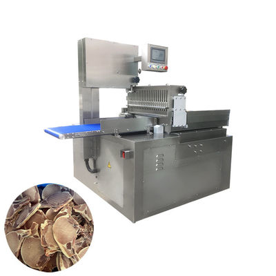 Yüksek Hızlı HY-420A Dondurulmuş Domuz Kırpısı Kesmek için Otomatik Et Bantı Testere Makinesi