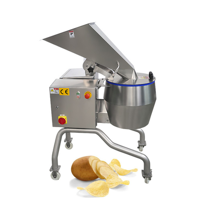 12 Kesme İstasyonları Merkezkaç Patates Chips Slice Kesme Makinesi Mükemmel sonuçlar ile