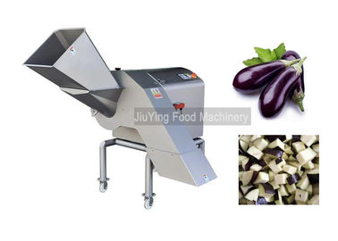 SUS 304 Paslanmaz Çelik Ticari Patlıcan Dicing Makinesi
