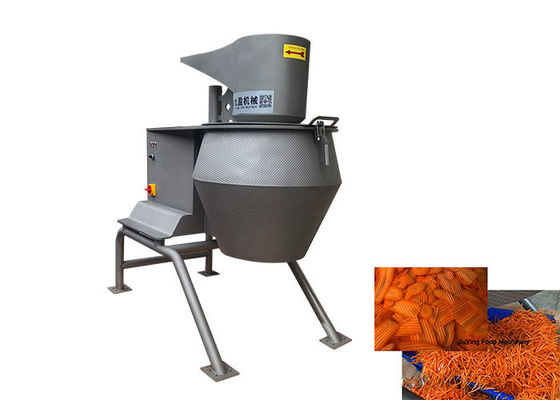 Endüstriyel 1.5KW Havuç Parçalayıcı Makinesi Büyük Besleme Girişi