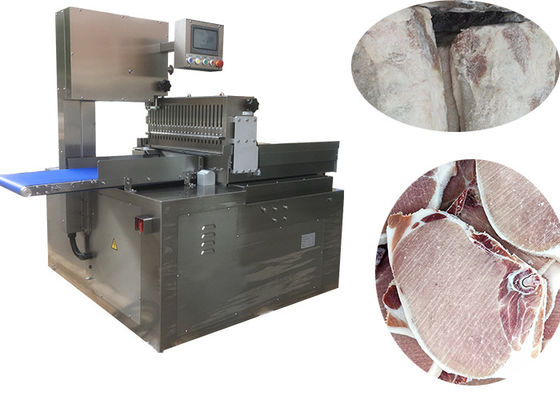Ticari Otomatik Kemik Kesme Makinesi Dondurulmuş Et Dilimleme Kesici Kaburga Domuz Paçası İçin Testere Makinesi