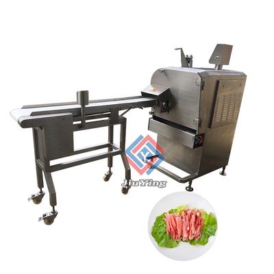 Heavey Duty 400pcs / dak Bıçaklı Taze Dana Dilimleme Makinesi