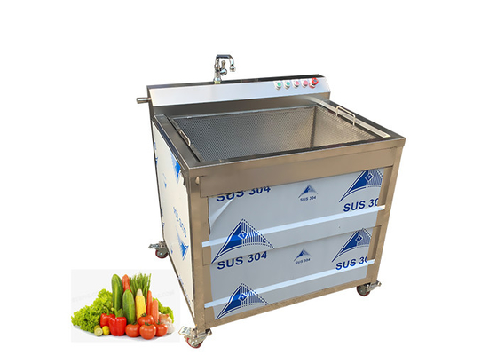 Özelleştirilmiş 60Hz Sebze Meyve Yıkama Makinesi 300kg/h SUS 304