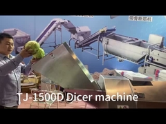 3D Ticari Meyve ve Sebze Doğrama Makinesi 3000KG / H