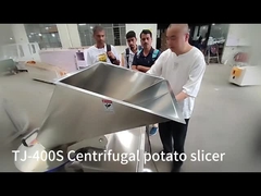 Merkezi santrali patates parçalayıcı makine 1000kg/h Gıda İşlemcisi için